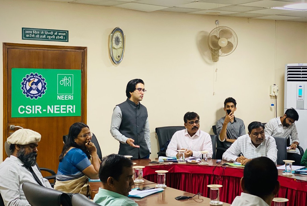 DR.SAMEER & DR.MUFFI AT COVID-19 STATE TASK FORCE MEETING